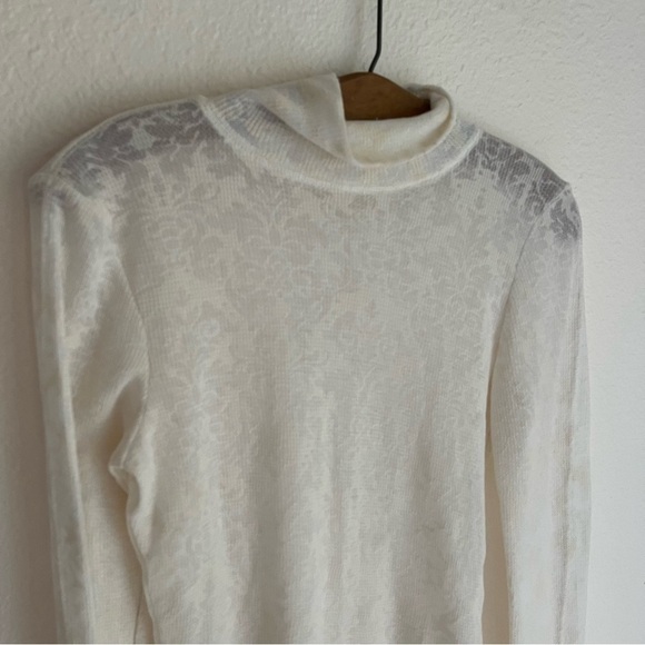 Free People Intimately Ivory Patterned Thermal - Picture 2 of 8